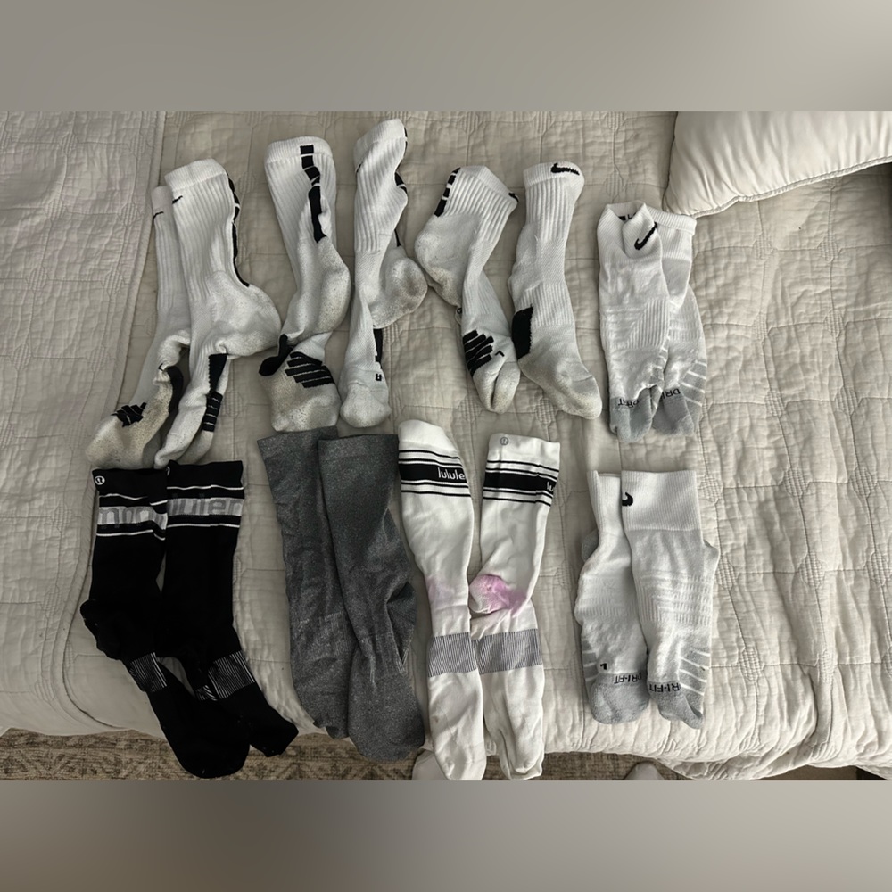 Nike elite lululemon socks